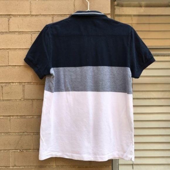 French Connection Polo Men's Color Block Logo - Picture 4 of 6